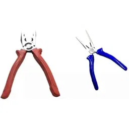 Sky Blue 2 Pcs 7.8 inch Lineman Plier Combo, SBE_PLIER_COMBO_MOD_01155-picture-13