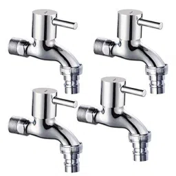 ZAP Stainless Steel Washing Machine Bib Cock Tap (Pack of 4)-image-12