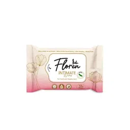 Floren 10 Pcs Basil Intimate Wipes Set-2