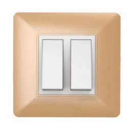 GreatWhite Fiana EVO 3 Module PVC Gold Chrome Finish Modular Switchboard Plate, 20603-GO (Pack of 20)-picture-38