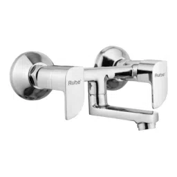 Ruhe Pristine Brass Chrome Finish Non Telephonic Wall Mixer, 11-0218-picture-9