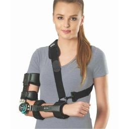 Tynor ROM Black Right Elbow Brace, Size: Universal-30