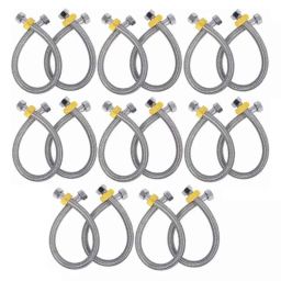 Fastgear 24 inch Stainless Steel Silver Connection Pipe, FG027 (Pack of 16)-image-39