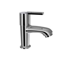 RN Candy Brass Chrome Silver Pillar Kitchen Sink Tap, RNCNPC0006-38