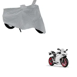 Kozdiko Polyester Matty Silver Dust &a; Waterproof Bike Body Cover for Ducati 959 Panigale-picture-31