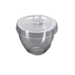 Glassco 15ml Quartz Gel &a; Powder Crucible with Lid, 521.303.05 (Pack of 4)-13