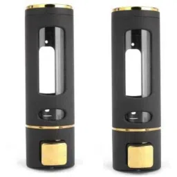 IRIS 350ml Plastic Black &a; Gold Liquid Soap Dispenser (Pack of 2)-image-37
