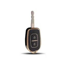 Flymaster Thermoplastic Polyurethane Black TPU Car Key Cover, BLACK-TPURKE-30-picture-35