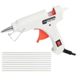 Bandook 20W White Glue Gun with 20 Pcs Transparent Glue Sticks-image-93