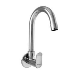 Parryware Alpha Wall Mounting Sink Cock with Swinging Spout, G2721A1-16