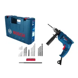 Bosch GSB 600 Professional 100 Pcs 600W 3000rpm Impact Drill Set, 06011A03F2-25