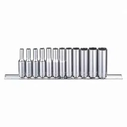 Westward 12Pcs 3.5-12mm Chrome Socket Set, 53PN32-picture-6