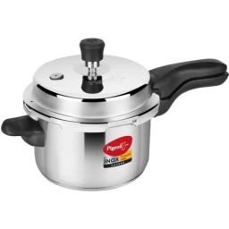 Pigeon Inox 3 Litre Stainless Steel Silver Outer Lid Induction Bottom Pressure Cooker-picture-21
