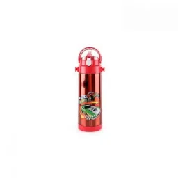 Cello Pop Top 400ml Stainless Steel 304 Pop Red Character Print Vacuum Water Bottle, 405CSSB0439 (Pack of 5)-picture-8