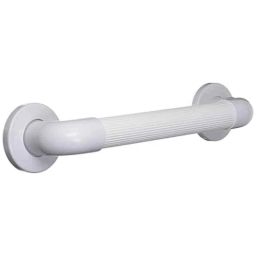 Implemental 8 inch ABS &a; Nylon White Grab Rail Bar for Bathroom Safety (Pack of 2)-image-13