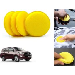 Auto Pearl Polyurethane Beige Washing &a; Waxing Polish Foam Sponge for InnovaCrysta 2016-2020 (Pack of 4)-picture-47