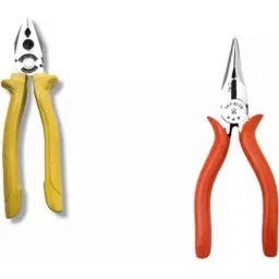Sky Blue 2 Pcs 7.8 inch Lineman Plier Combo, SBE_PLIER_0105-picture-49