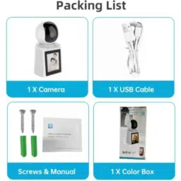 OneXsale 2MP 1080p Smart WiFi Camera with Humanoid Detect, Alarm Push, Two-Way Audio, Night Vision &a; Motion Detection image 4