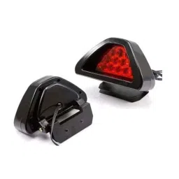 AllExtreme EX12TL1 12 LED Red Triangle Rear Tail Car Brake &a; Warning Strobe Flash Light-picture-14