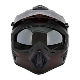 Vega Dull Green Black Off Road Full Face Helmet, Size (Medium, 580 mm)-picture-46