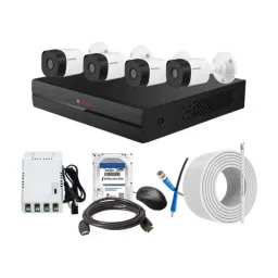 CP Plus 2.4MP Indoor &a; Outdoor CCTV Combo Kit with 4Ch DVR, 4 Bullet Camera, 4Ch SMPS, 70m Copper Cable, 1TB HDD &a; Connectors-image-46