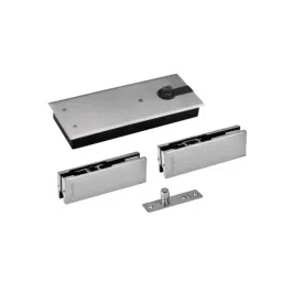 Dorset GM Finish Glass Door Fitting Set without Lock Patch, CS 100 (Pack of 4)-4