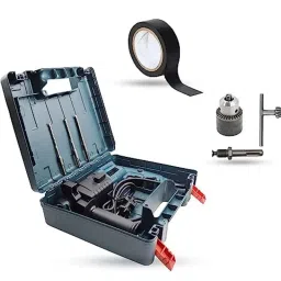Walkers 750W Forward &a; Reverse Rotation Hammer Impact Drill Machine with 3 Bits, Drill Chuck, SDS Adapter &a; Electrical Tape, WKCB341-20