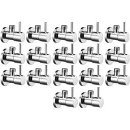 Senkiddpro Turbo Stainless Steel Chrome Finish Wall Mounted Angle Cock (Pack of 17)-image-60