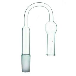 ABGIL B-19 Borosilicate 3.3 Glass Curved Drying Tube Adapter, ABG402-16