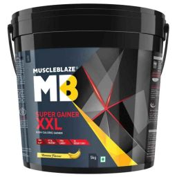 MuscleBlaze 5kg Banana Super XXL Weight Gainer-picture-29