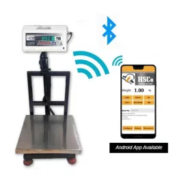Hsco 100kg 350x350mm Stainless Steel Electronic Waterproof Platform Weighing Scale with Bluetooth , PLSSWBT100-image-59