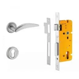 Dorset ML Series Hanna Stainless Steel Patina Finish Door Handle Lock Set with-picture-41