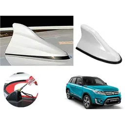 Auto Pearl ABS White Universal Replacement Shark Fin Car Roof Antenna For Fiat Grand Vitara-image-95