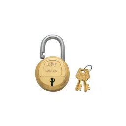 Godrej Navtal 6 Levers Brass Padlock (3 Keys), 3061-picture-45