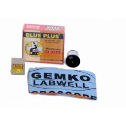 Gemko Labwell Compound Microscope with LED Lamp, Blank Slide Kit, G-S-725-55 image 2
