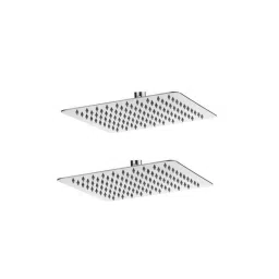 Sanitate Ultra Sleek Rain Shower, Size: 4x4 Inch (Pack of 2)-image-49