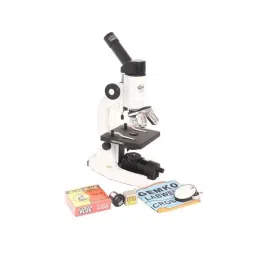 Gemko Labwell Compound Microscope with LED Lamp, Blank Slide Kit, G-S-725-56-15