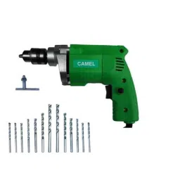 Camel 10mm 350W Drill Machine with 13Pcs Drill Bit Sets, CD10-20