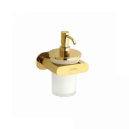 Cera Curve Brass Wall Mount Liquid Soap Dispenser, F5011111FG-image-49