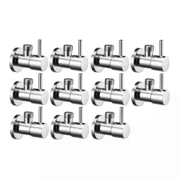 Fastgear Turbo Stainless Steel Silver Chrome Finish Angle Valve, FG2457 (Pack of 11)-43