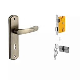 Dorset Bow HL BOW PT 176mm Stainless Steel PT Finish Lock Set with Key &a; 70mm Knob Cylinder-picture-26