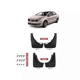 Automoto Cup Type Mud Flaps Splash Guard Front &a; Rear for Vento All Models Set Of 4, AUT-J8ECOD-picture-15