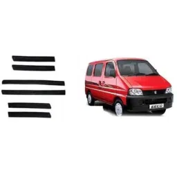 SureStrive 6 Pcs Black Side Door Car Beading Set for Maruti Suzuki Eeco All Model-31