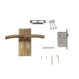 Voltizi 8 inch ‎Stainless Steel 304 Matt Antique Brass Finish Heavy Duty Mortise Door Lock, MG1101-picture-35