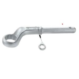 Facom 50mm Satin Chrome Finish Metric Heavy Duty Offset Ring Wrench, 54A.50-picture-45