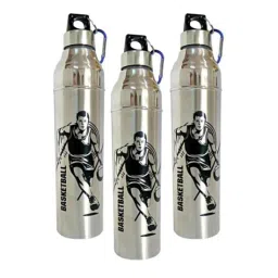 Breeze Spark 1250ml Stainless Steel &a; Plastic Water Bottle-picture-0