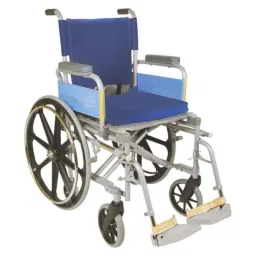 Vissco Metal Invalid Wheelchair with High Back Rest &a; Mag Wheels-picture-14