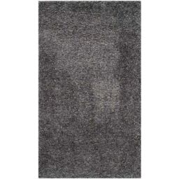 Carpetify 3x5ft Dark Grey Shaggy Plain Fur Carpet Rug, 0528YSDMDR5-picture-33