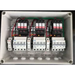 Daystar 3 in 3 Out 1000V Solar DC Distribution Box with 16A/4P DC MCB, DC SPD &a; 15A DC Fuse (Pack of 2)-21