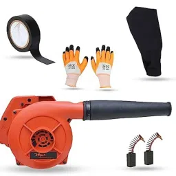 Hillgrove 800W Plastic Red Electric Air Blower with Carbon Brushes, Gloves &a; Electrical Tape, HGCM1133-image-57